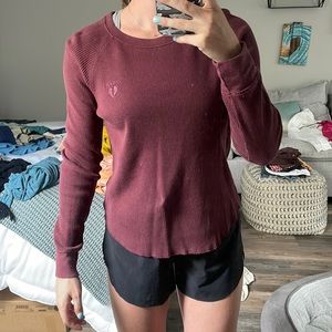 Obey waffle knit shirt